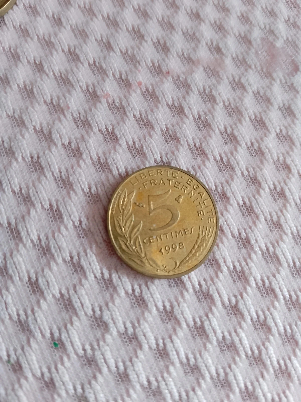 Pièce de 5 centimes